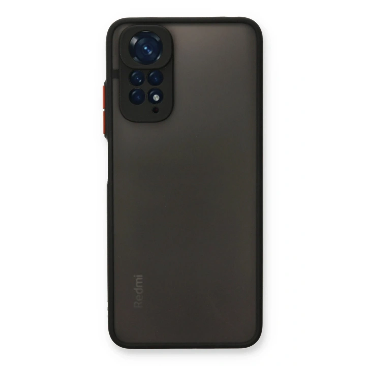 BFS  Xiaomi Redmi Note 11 Kılıf Montreal Silikon Kapak - Siyah