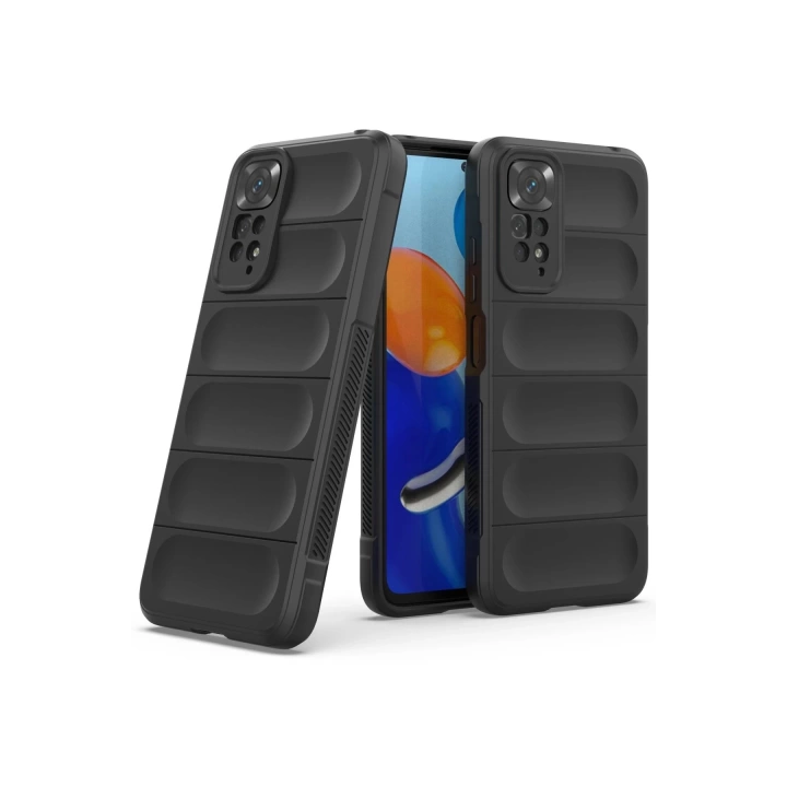 BFS  Xiaomi Redmi Note 11 Kılıf Optimum Silikon - Siyah