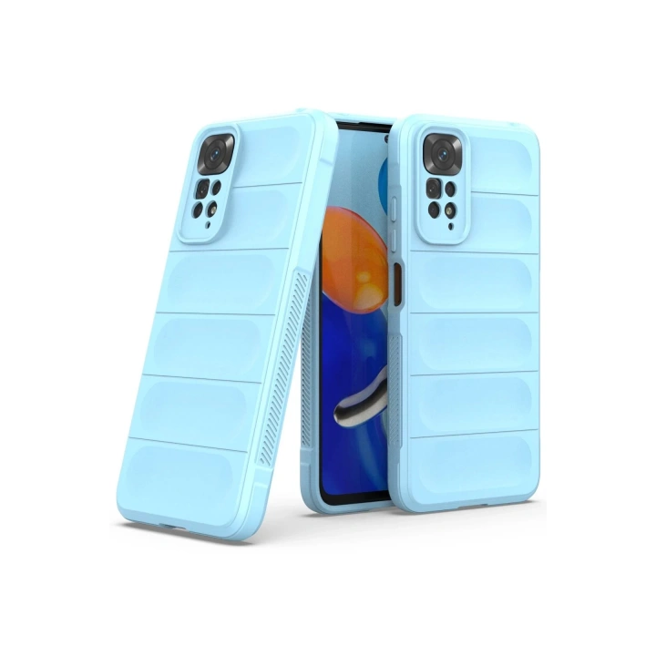 BFS Xiaomi Redmi Note 11 Kılıf Optimum Silikon - Sky Blue
