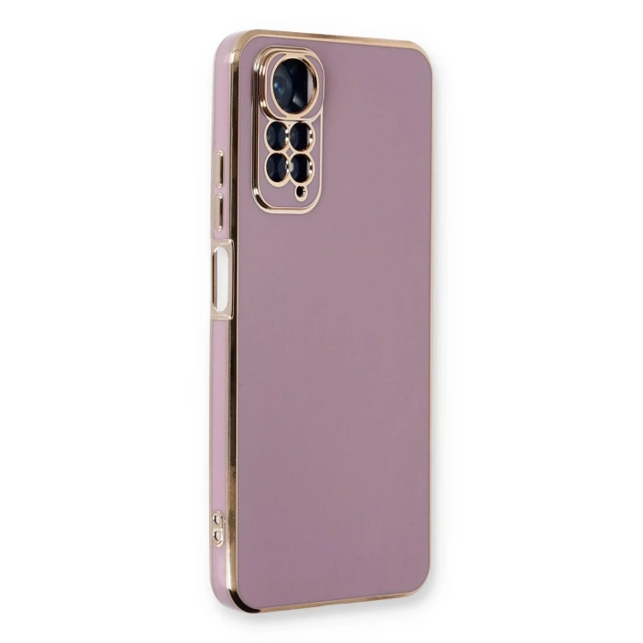BFS  Xiaomi Redmi Note 11 Kılıf Volet Silikon - Mor