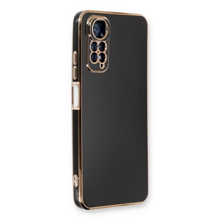 BFS  Xiaomi Redmi Note 11 Kılıf Volet Silikon - Siyah