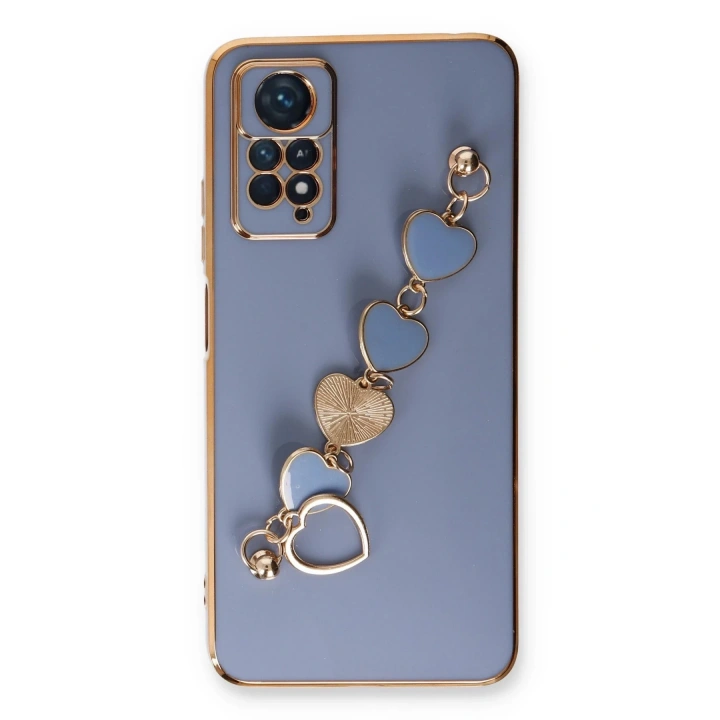 BFS Xiaomi Redmi Note 11 Pro Kılıf Esila Silikon - Gri