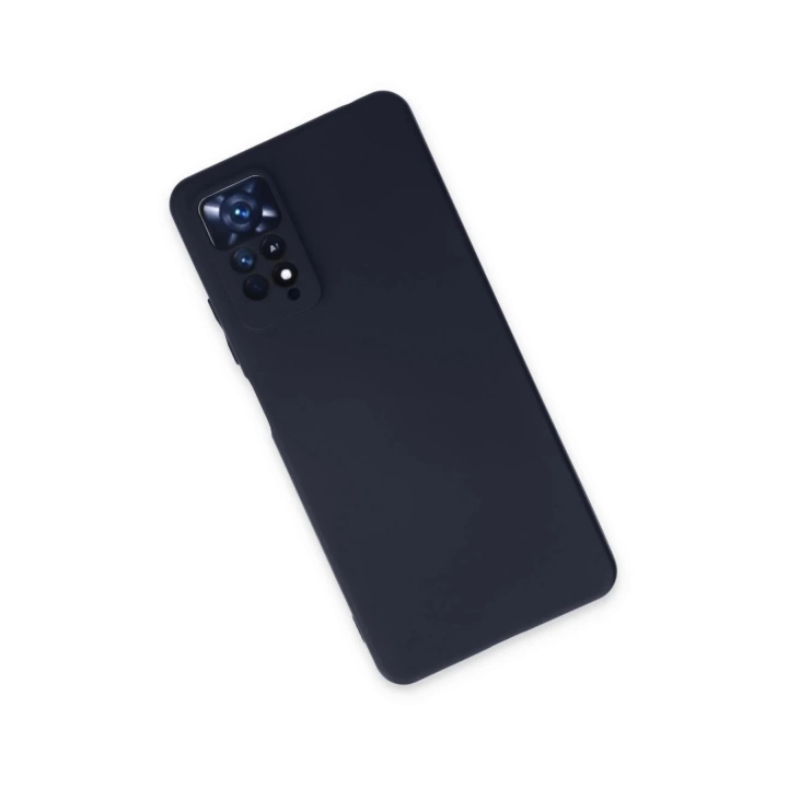 BFS  Xiaomi Redmi Note 11 Pro Kılıf First Silikon - Lacivert