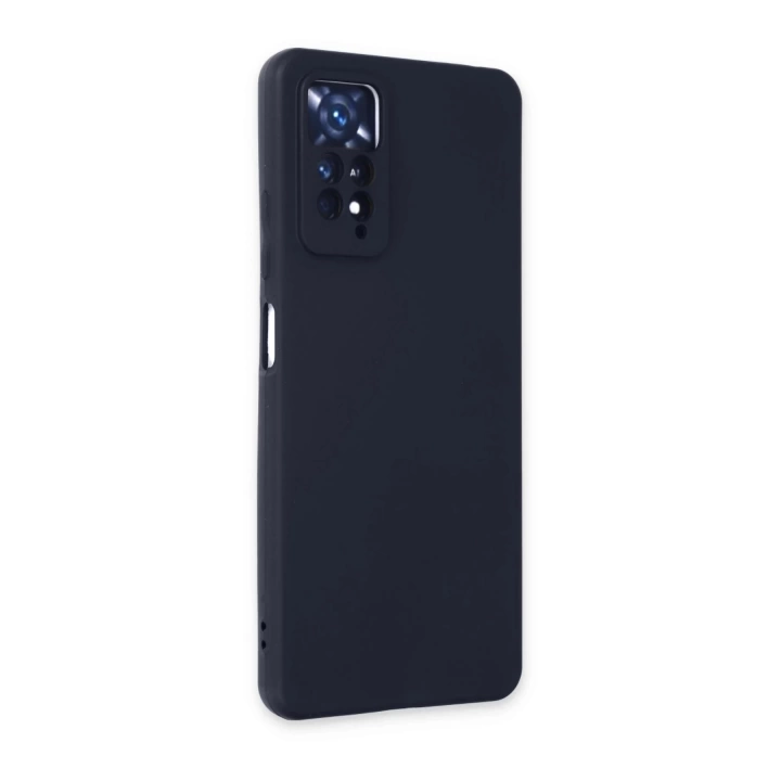 BFS  Xiaomi Redmi Note 11 Pro Kılıf First Silikon - Lacivert