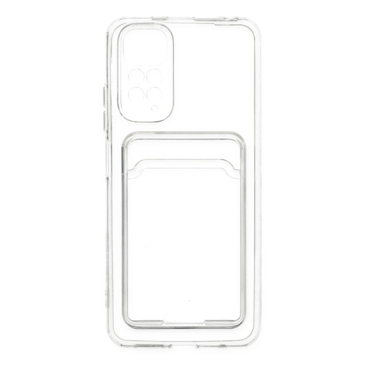 BFS  Xiaomi Redmi Note 11 Pro Kılıf Kart Şeffaf Silikon - Şeffaf