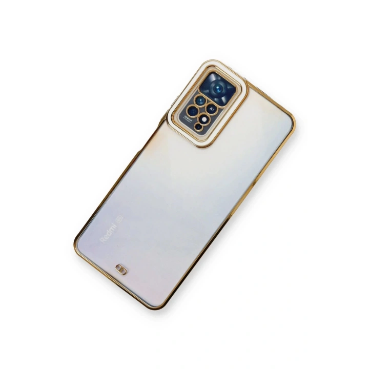 BFS  Xiaomi Redmi Note 11 Pro Kılıf Liva Lens Silikon - Beyaz