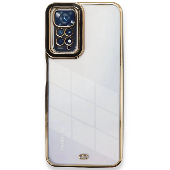 BFS  Xiaomi Redmi Note 11 Pro Kılıf Liva Lens Silikon - Siyah