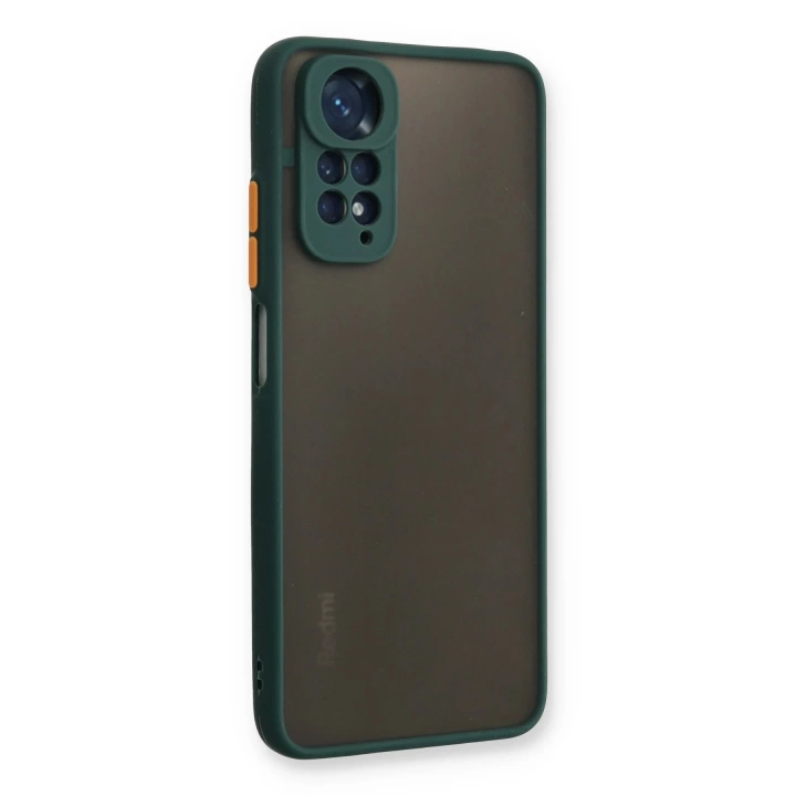 BFS  Xiaomi Redmi Note 11 Pro Kılıf Montreal Silikon Kapak - Yeşil