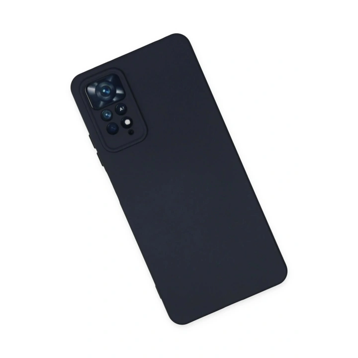 BFS Xiaomi Redmi Note 11 Pro Kılıf Nano içi Kadife Silikon - Lacivert