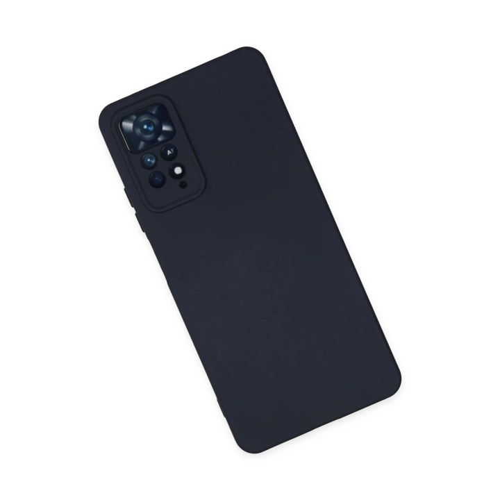 BFS  Xiaomi Redmi Note 11 Pro Kılıf Nano içi Kadife Silikon - Lacivert