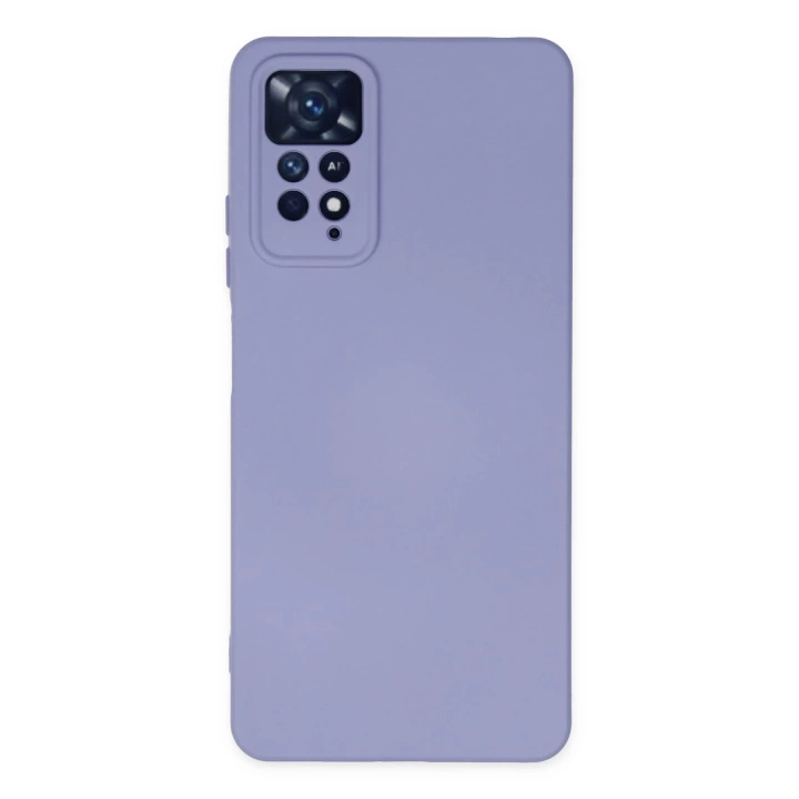 BFS  Xiaomi Redmi Note 11 Pro Kılıf Nano içi Kadife Silikon - Lila