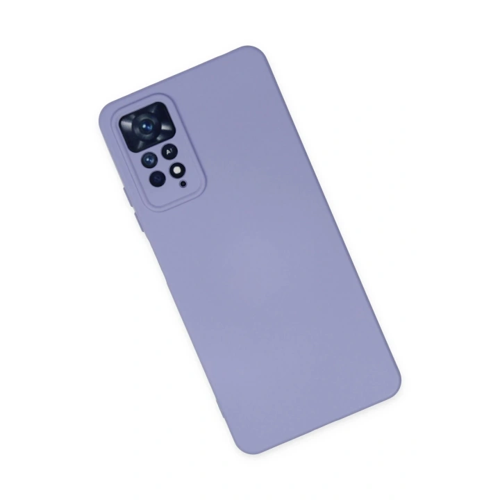 BFS Xiaomi Redmi Note 11 Pro Kılıf Nano içi Kadife Silikon - Lila