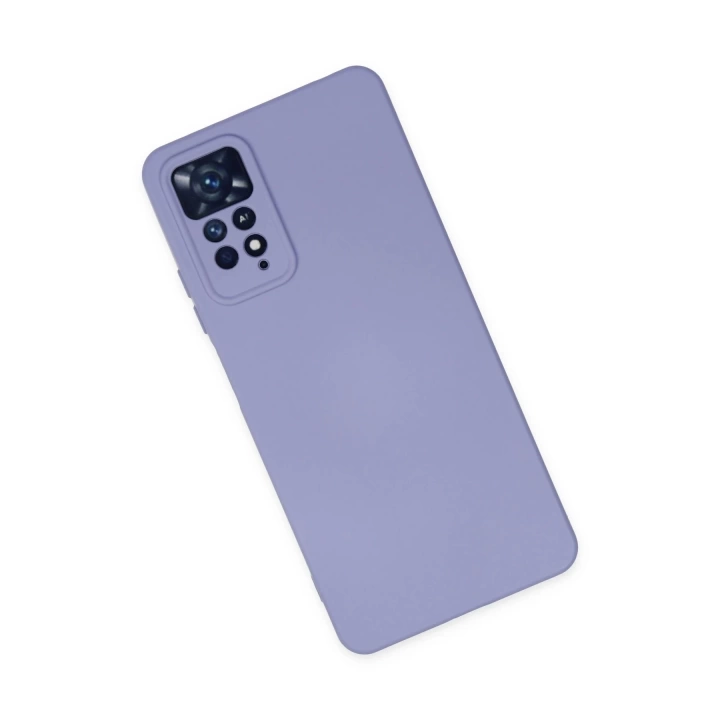 BFS  Xiaomi Redmi Note 11 Pro Kılıf Nano içi Kadife Silikon - Lila