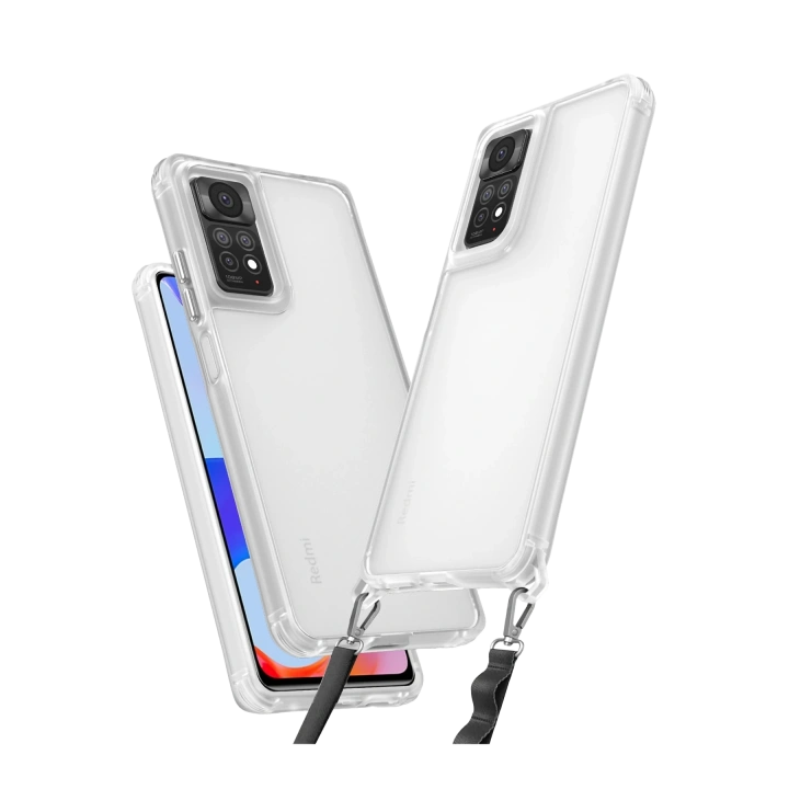 BFS  Xiaomi Redmi Note 11 Pro Kılıf Penta Silikon Kılıf - Şeffaf