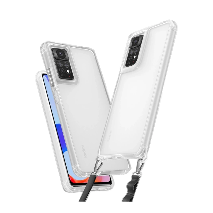 BFS  Xiaomi Redmi Note 11 Pro Kılıf Penta Silikon Kılıf - Şeffaf