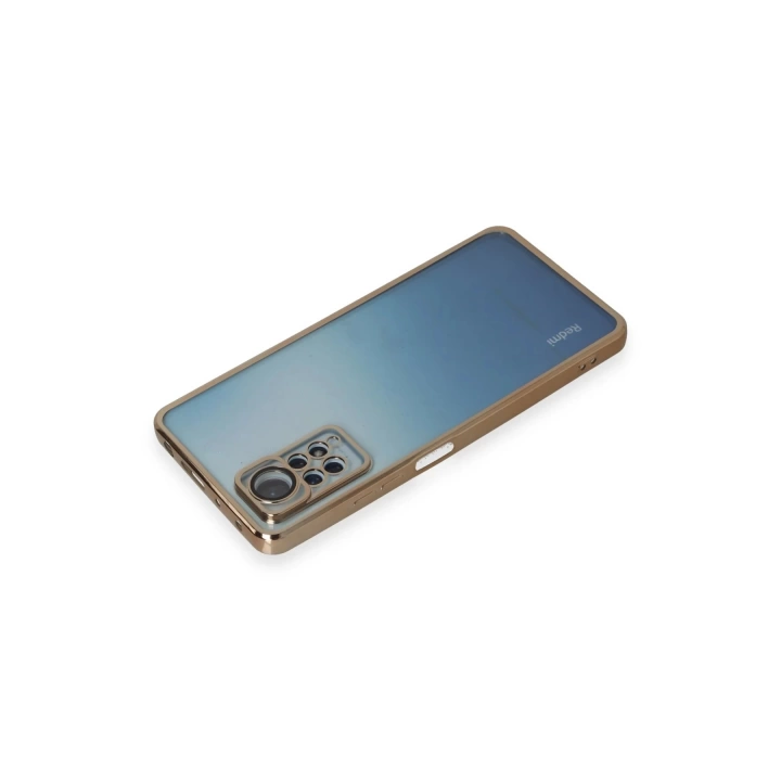 BFS  Xiaomi Redmi Note 11 Pro Kılıf Razer Lensli Silikon - Gold