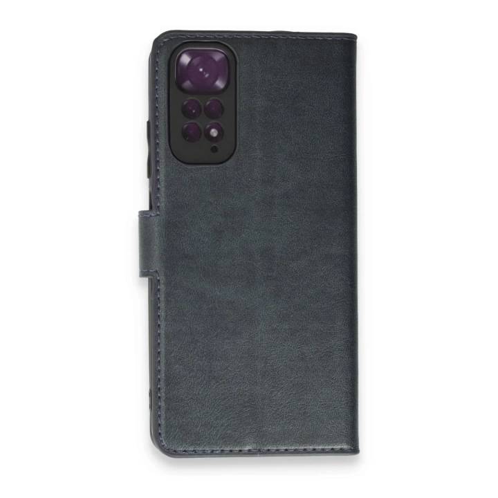 BFS  Xiaomi Redmi Note 11 Pro Kılıf Trend S Plus Kapaklı Kılıf - Lacivert
