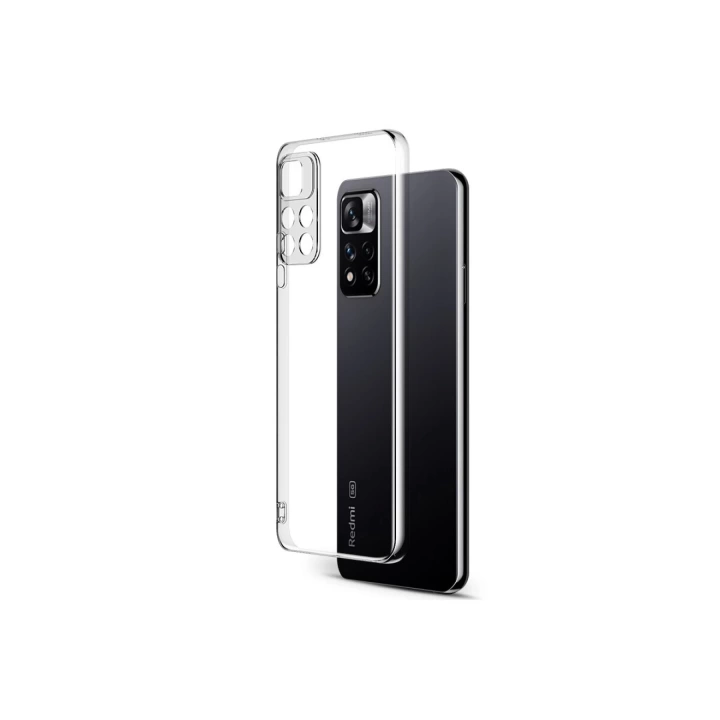 BFS  Xiaomi Redmi Note 11 Pro Plus 5G Kılıf Lüx Şeffaf Silikon