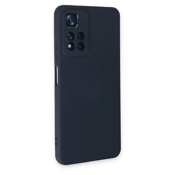 BFS  Xiaomi Redmi Note 11 Pro Plus 5G Kılıf Nano içi Kadife Silikon - Lacivert