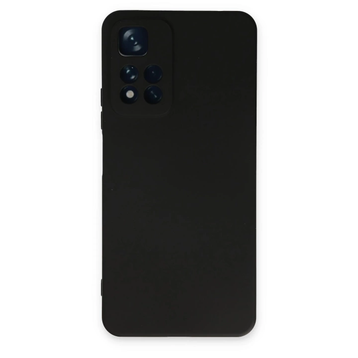 BFS  Xiaomi Redmi Note 11 Pro Plus 5G Kılıf Nano içi Kadife Silikon - Siyah