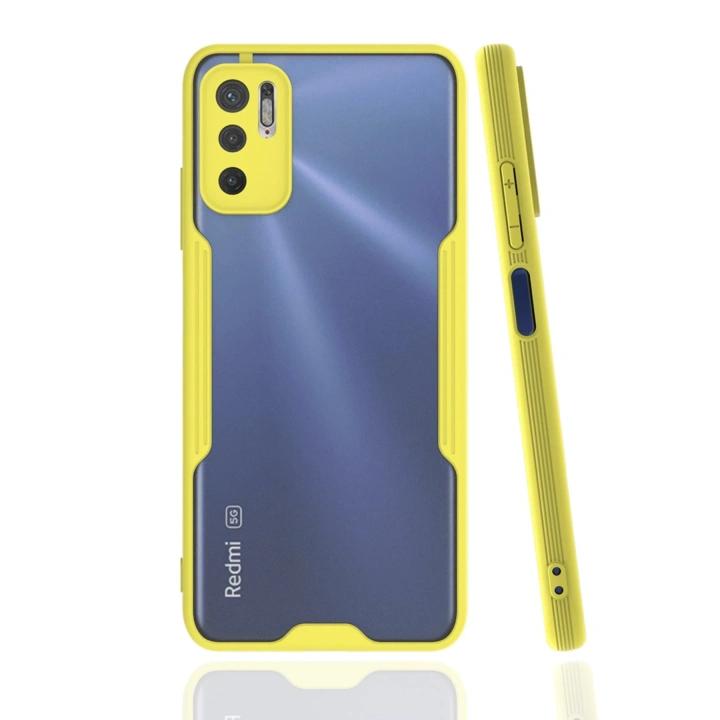 BFS  Xiaomi Redmi Note 11 SE Kılıf Platin Silikon - Sarı