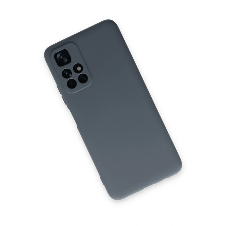 BFS  Xiaomi Redmi Note 11T Kılıf Nano içi Kadife Silikon - Gri
