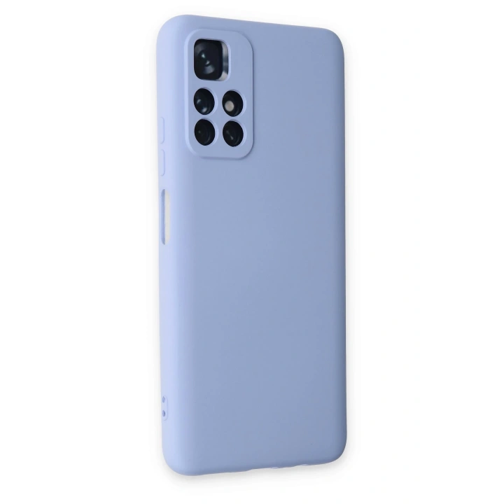 BFS  Xiaomi Redmi Note 11T Kılıf Nano içi Kadife Silikon - Lila