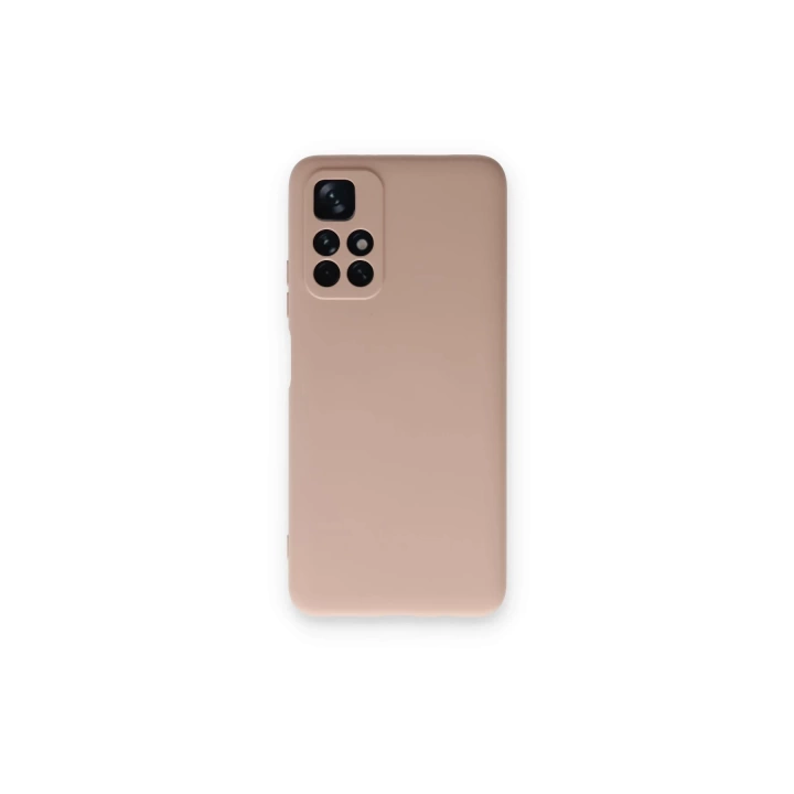 BFS  Xiaomi Redmi Note 11T Kılıf Nano içi Kadife Silikon - Pudra