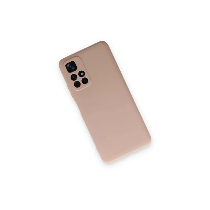 BFS  Xiaomi Redmi Note 11T Kılıf Nano içi Kadife Silikon - Pudra