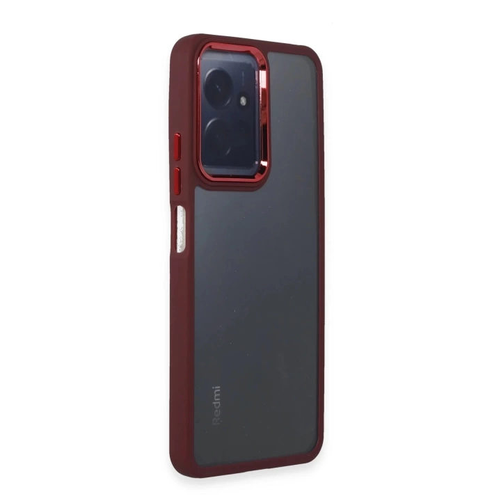 BFS  Xiaomi Redmi Note 12 4G Kılıf Dora Kapak - Kırmızı