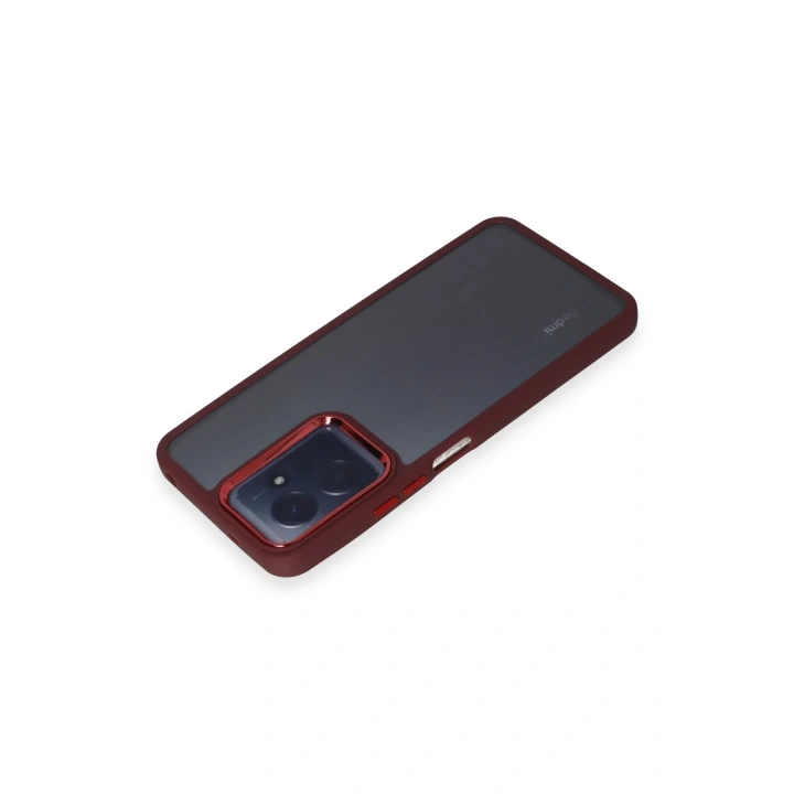 BFS  Xiaomi Redmi Note 12 4G Kılıf Dora Kapak - Kırmızı