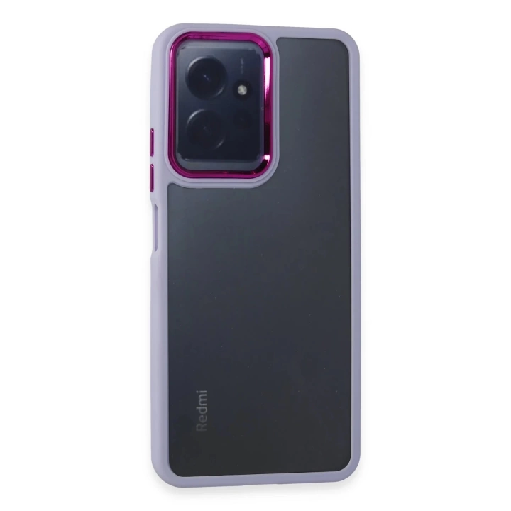 BFS  Xiaomi Redmi Note 12 4G Kılıf Dora Kapak - Lila