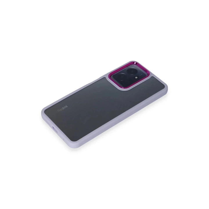 BFS  Xiaomi Redmi Note 12 4G Kılıf Dora Kapak - Lila