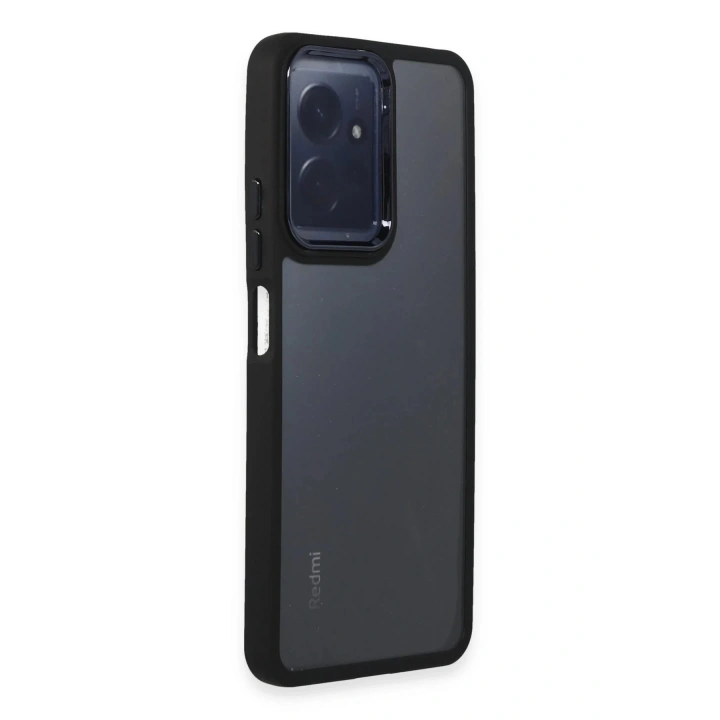 BFS Xiaomi Redmi Note 12 4G Kılıf Dora Kapak - Siyah