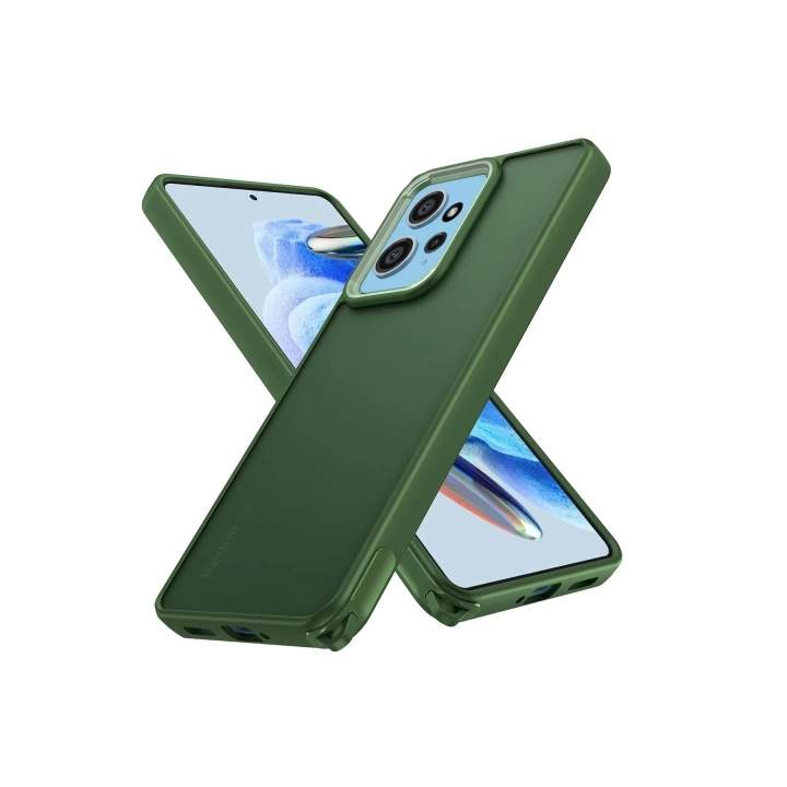 BFS  Xiaomi Redmi Note 12 4G Kılıf Elegant Kapak - Yeşil