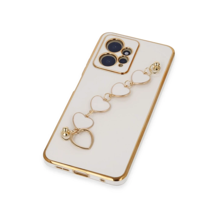 BFS  Xiaomi Redmi Note 12 4G Kılıf Esila Silikon - Beyaz
