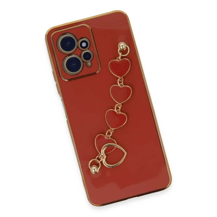 BFS  Xiaomi Redmi Note 12 4G Kılıf Esila Silikon - Kırmızı