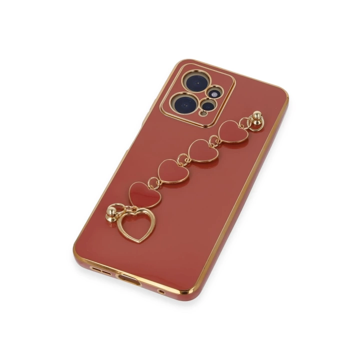BFS  Xiaomi Redmi Note 12 4G Kılıf Esila Silikon - Kırmızı