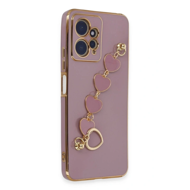 BFS Xiaomi Redmi Note 12 4G Kılıf Esila Silikon - Mor