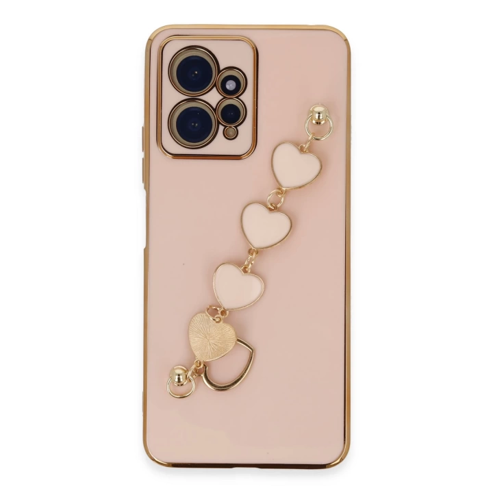 BFS  Xiaomi Redmi Note 12 4G Kılıf Esila Silikon - Pudra