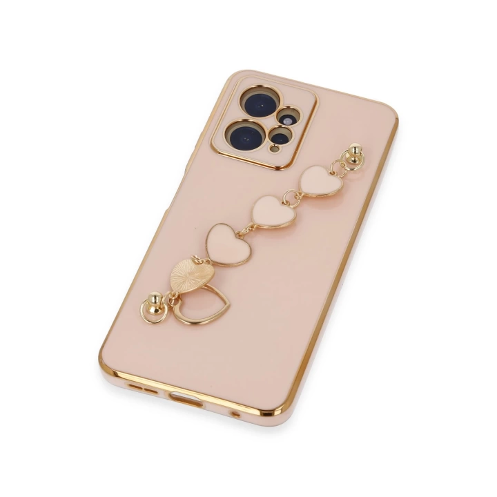 BFS  Xiaomi Redmi Note 12 4G Kılıf Esila Silikon - Pudra