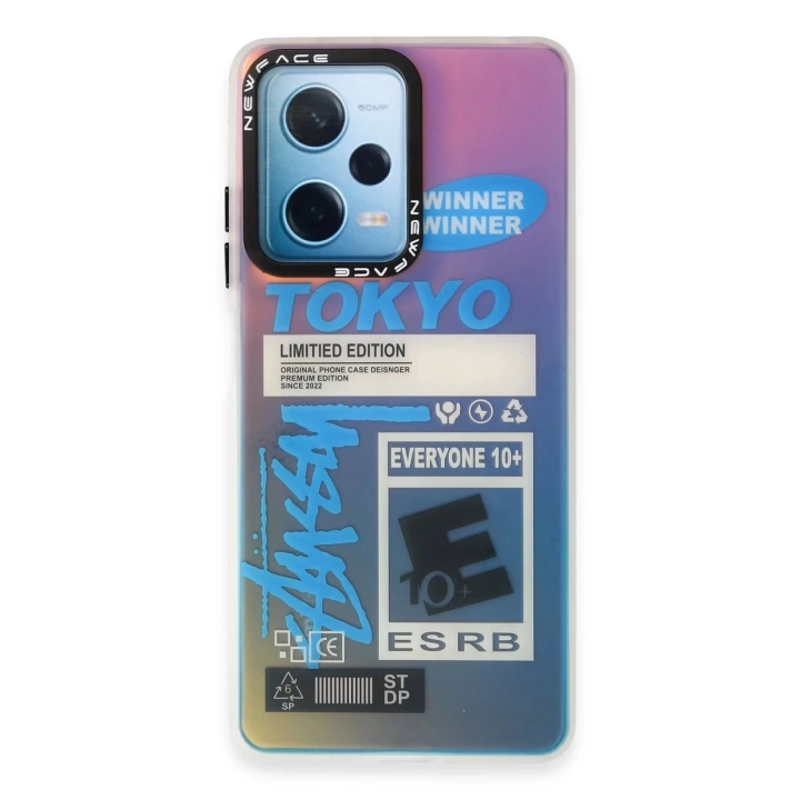 BFS  Xiaomi Redmi Note 12 4G Kılıf Estoril Desenli Kapak - Estoril - 1