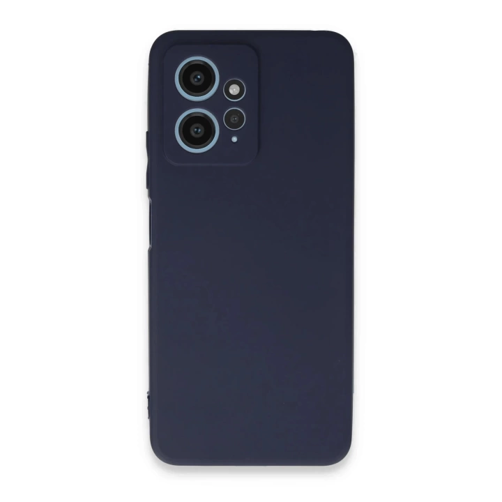 BFS  Xiaomi Redmi Note 12 4G Kılıf First Silikon - Lacivert