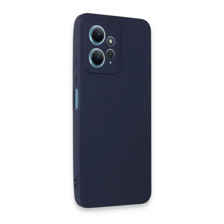 BFS  Xiaomi Redmi Note 12 4G Kılıf First Silikon - Lacivert