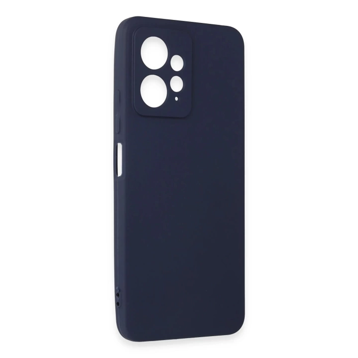 BFS  Xiaomi Redmi Note 12 4G Kılıf First Silikon - Lacivert