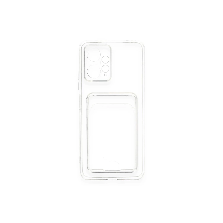 BFS  Xiaomi Redmi Note 12 4G Kılıf Kart Şeffaf Silikon - Şeffaf