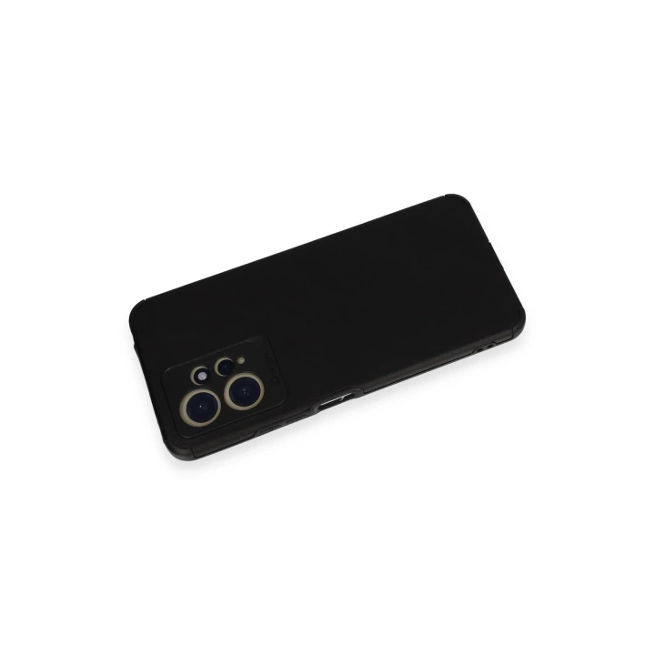 BFS  Xiaomi Redmi Note 12 4G Kılıf Loop Deri Silikon - Siyah