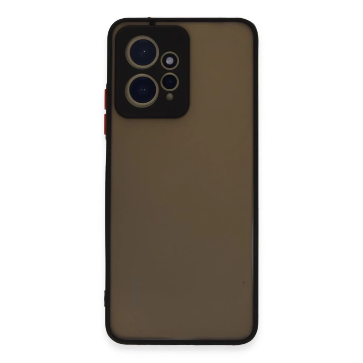 BFS  Xiaomi Redmi Note 12 4G Kılıf Montreal Silikon Kapak - Siyah