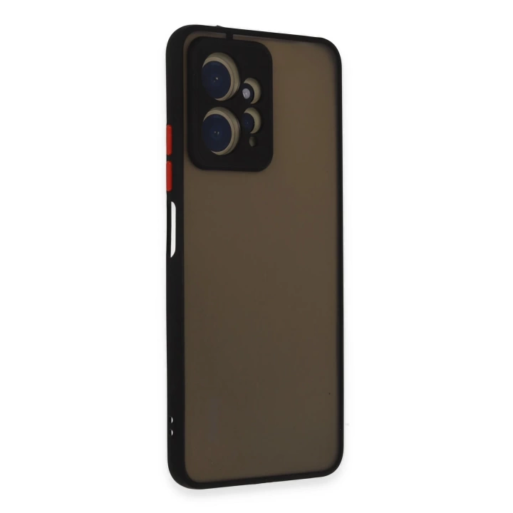 BFS  Xiaomi Redmi Note 12 4G Kılıf Montreal Silikon Kapak - Siyah