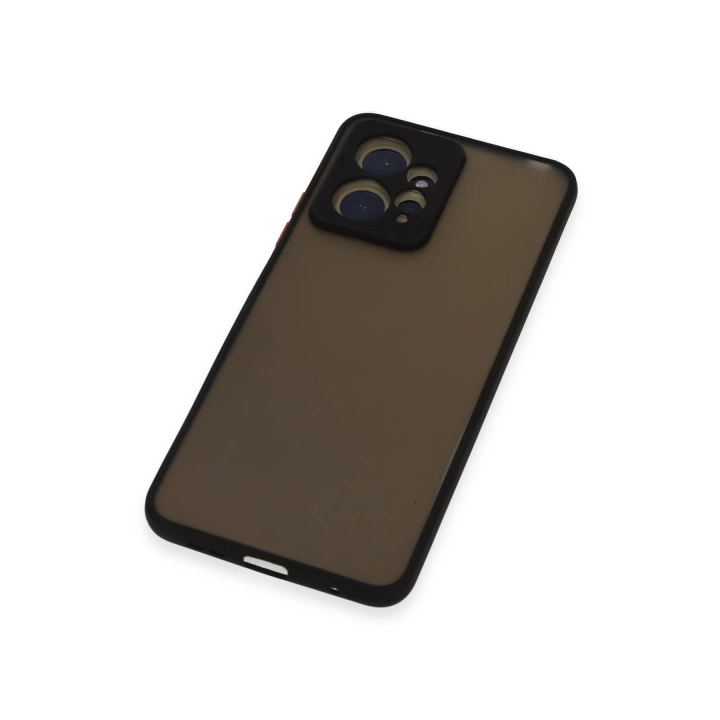 BFS  Xiaomi Redmi Note 12 4G Kılıf Montreal Silikon Kapak - Siyah